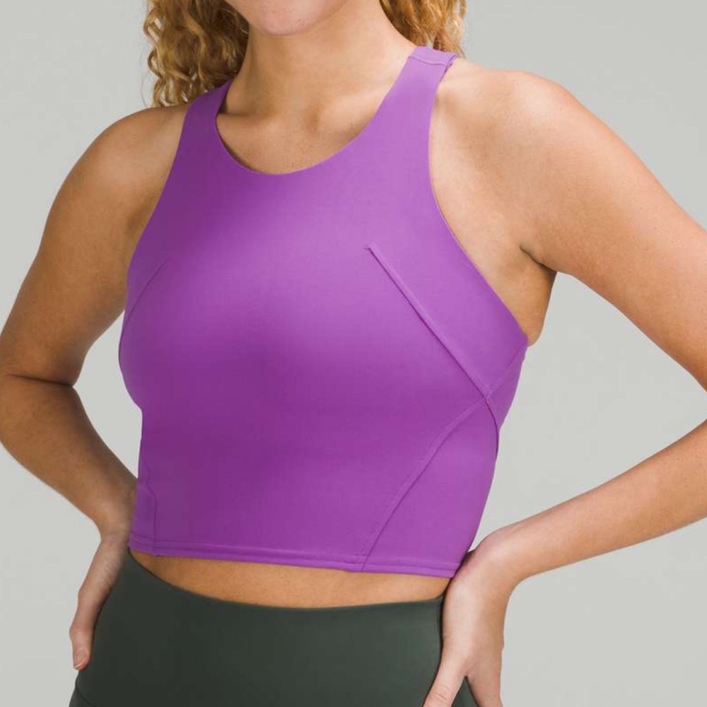 Lululemon Invigorate Training Tank Top Moonlit Magenta size 4